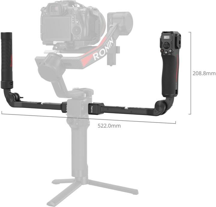 Image du produit SmallRig 4327 Focus Control Dual Grip pour DJI RS Series (Poignée Gimbal)