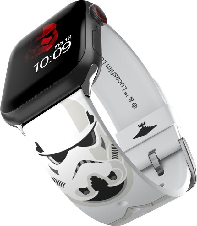 Image du produit Moby Fox Bracelet Smartwatch Star Wars Stormtrooper 22 mm (22 mm, Acier inoxydable, Silicone)