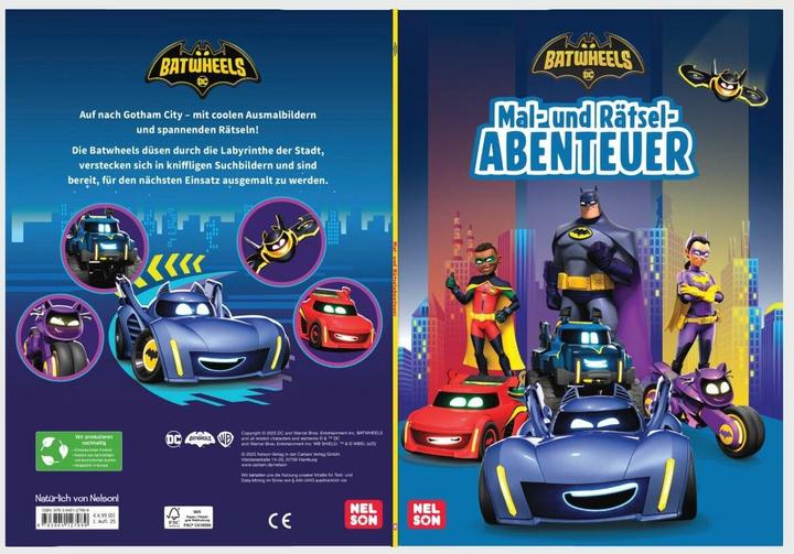 Image du produit DC Batwheels : Aventure de dessin et de puzzle