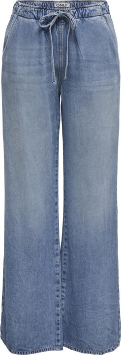 Only ONLGRETA Hohe Taille Weiter Beinschnitt Jeans Jeans mit weitem Bein (34)
