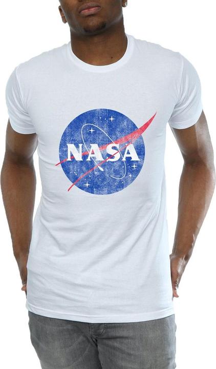 Immagine prodotto Nasa Insignia - Maglietta con logo in cotone invecchiato (XL)