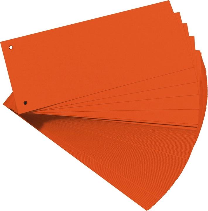 Herlitz Trennstreifen 10.5 x 24 cm, 100 Stk. - orange