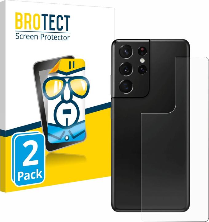 Actual product image BROTECT Screen Protector Clear (2 Piece, Samsung Galaxy S21 Ultra 5G)