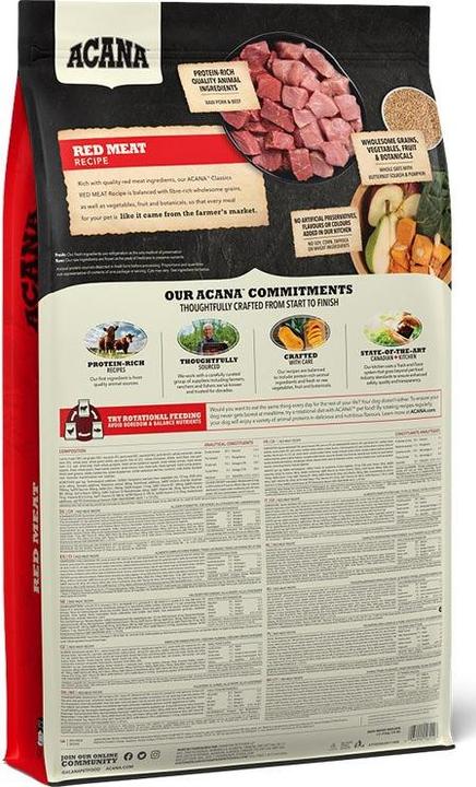 Actual product image Acana Classic Red (Adult, 1 pcs., 9700 g)