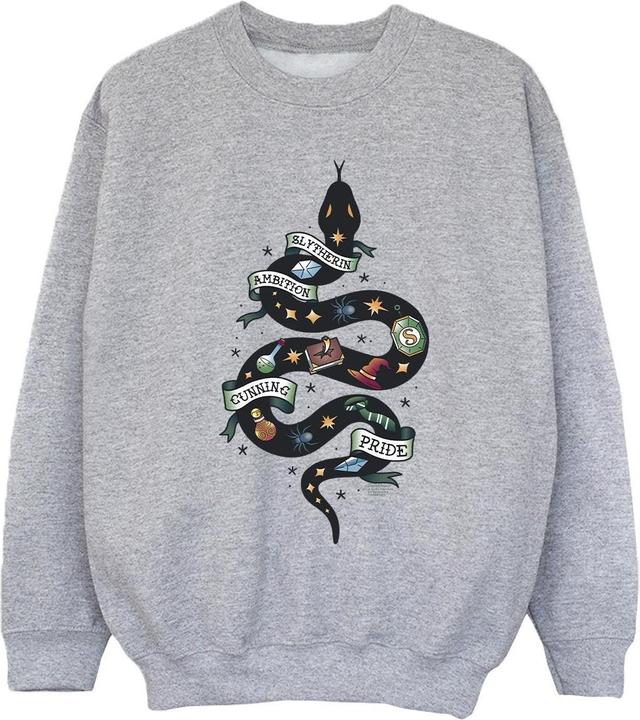 Slytherin Sketch Sweatshirt Mädchen