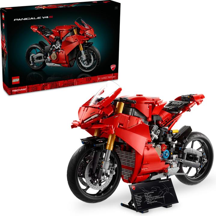 Produktbild LEGO Ducati Panigale V4 S Motorrad (42202, LEGO Technic)