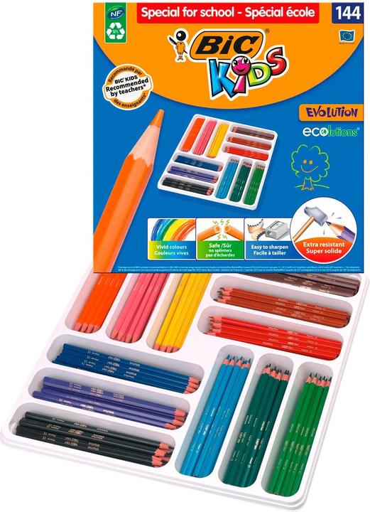 Actual product image Bic Kids ECOlutions Evolution, 144st. (144 x)