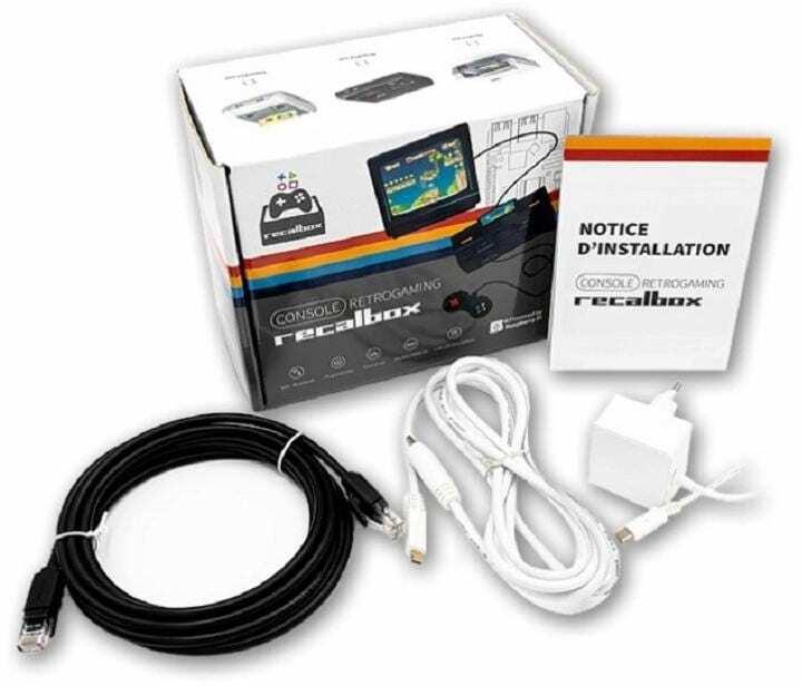 Produktbild HutoPi Official Recalbox Retrogaming console 4GB RAM / 128GB (Nespi box)