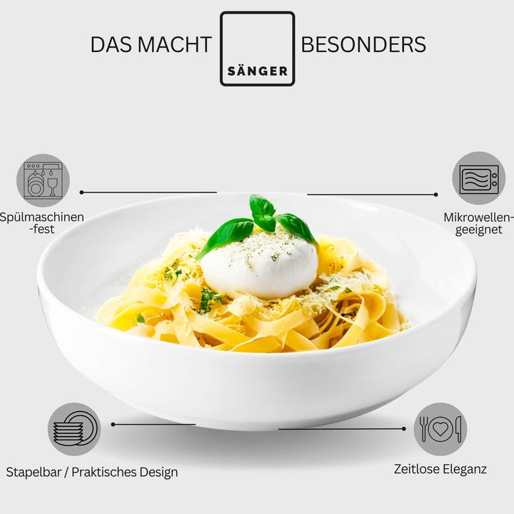 Produktbild Sänger Pastaschalen Set Marlo (6 x, 22 cm)