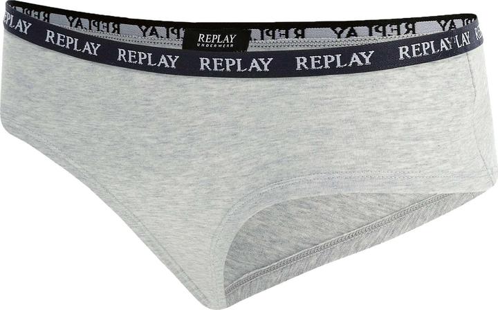 Produktbild Replay Unterhose Damen-Slip mit Logo-Bund 2er Pack (M, 2er Pack)