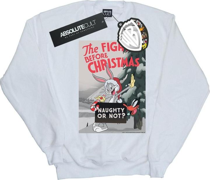Looney Tunes The Fight Before Christmas Sweatshirt (S)