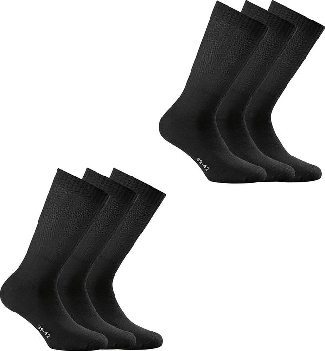 Rohner Socken Sportlich Bequem sitzend (6er Pack, 39 - 42)