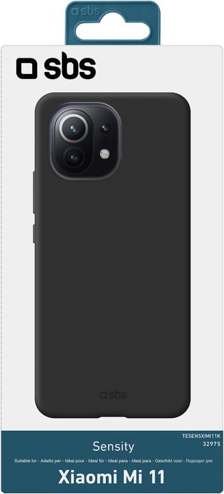 Produktbild SBS Sensity Handy-Schutzhülle 17,3 cm (6.81" ) Cover Schwarz (Xiaomi Mi 11)