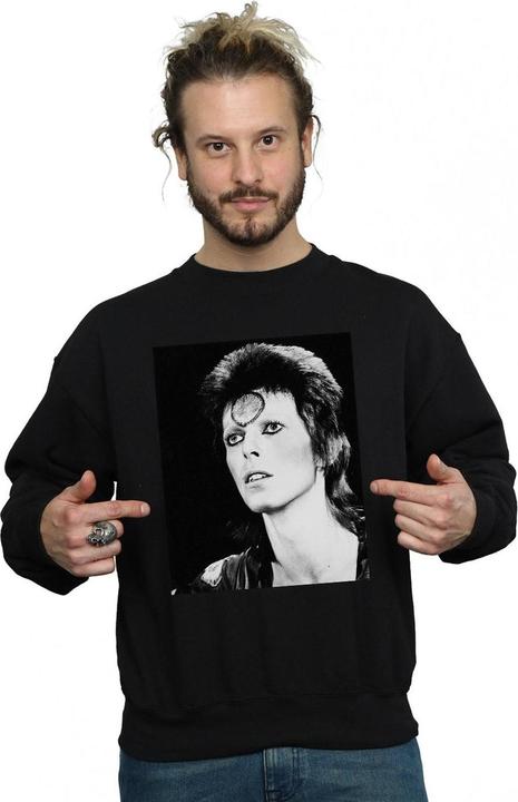 Produktbild David Bowie Ziggy Looking Sweatshirt (XL)