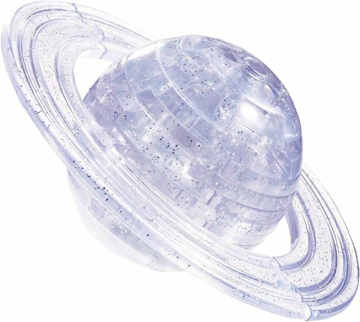 Produktbild HCM Kinzel HCM03009 - Crystal Puzzle: 3D Saturn - 40 Teile (DE, EN), ab 14 Jahren (40 Teile)