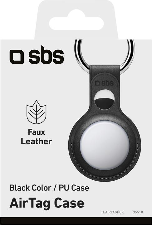 Image du produit SBS Étui AirTag en similicuir avec porte-clés