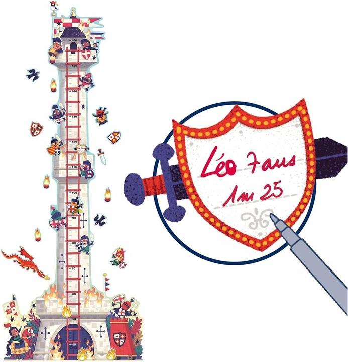 Actual product image Djeco Measuring rod castle