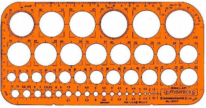 Produktbild Kreis-Schablone (26 cm)