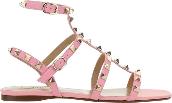 Valentino Garavani Rockstud Leather Sandals (35.5)