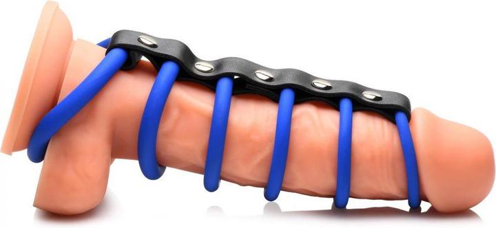 Actual product image XR Brands Gates of Hell Chastity Device - Black