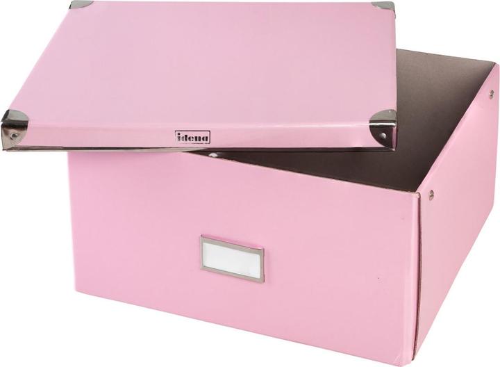 Actual product image Idena Box pink 35x28x17cm FSC-Rec