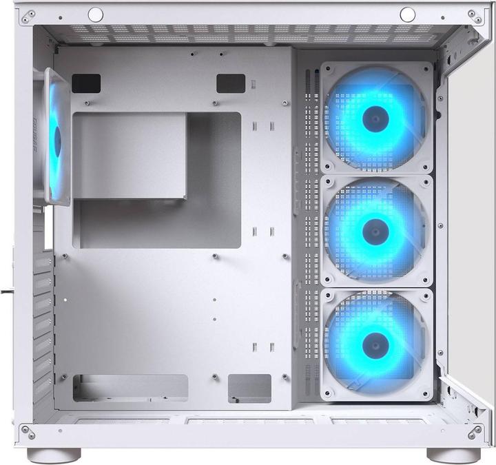 Immagine prodotto Cougar Boitier Moyen Tour ATX FV150 RGB avec panneaux vitrés (Blanc) (ATX, mATX, Mini-ITX)