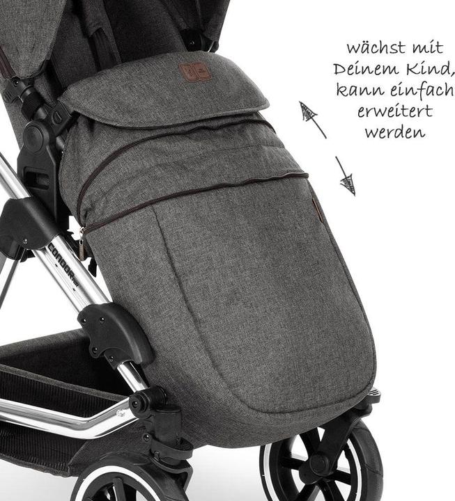 Produktbild ABC Design Beindecke asphalt