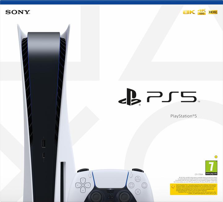 Produktbild Sony Playstation 5 - Disk Edition
