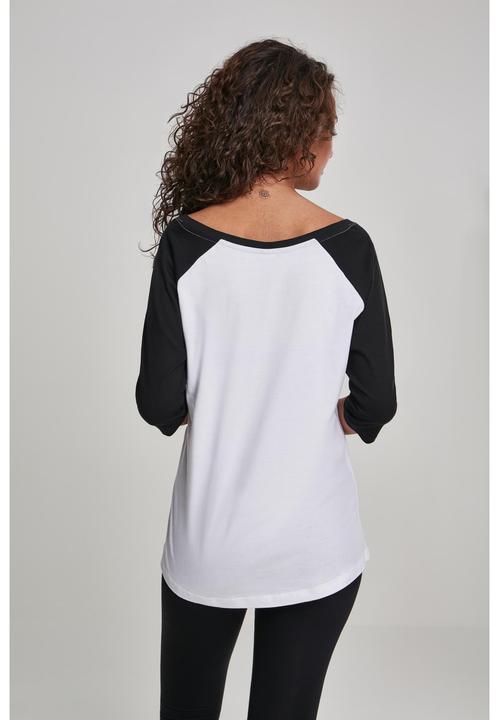 Immagine prodotto Merchcode Tee Raglan con cuore di pistola da donna (XS)