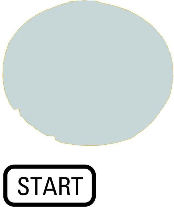 Produktbild Eaton Tastenlinse, flach weiss, START 218329