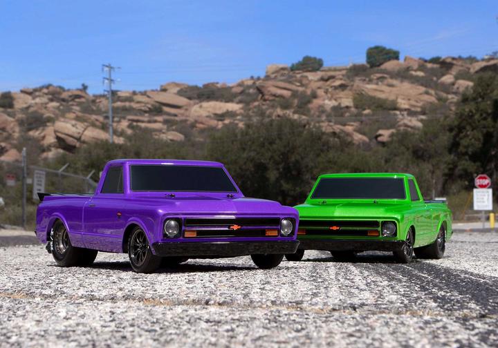 Immagine prodotto Traxxas Drag Slash elettrico Brushless Drag Racer 2WD 1:10 RTR viola (RTR pronto all'uso)