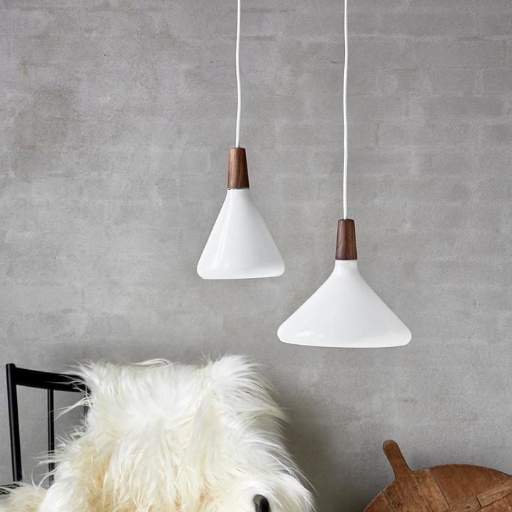 Actual product image Nordlux Pendant lamp Nori 18 1x E27, Opal (E27)