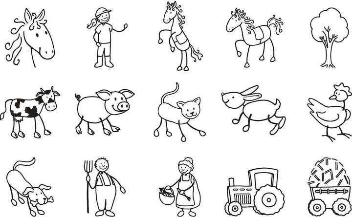 Produktbild Heyda Stempel Set