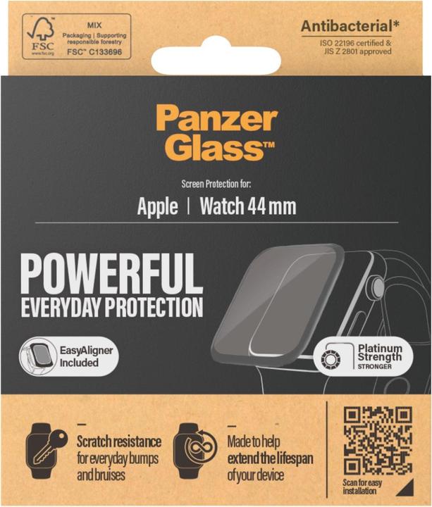 Immagine prodotto PanzerGlass Pellicola protettiva per lo schermo Apple Watch 44 mm