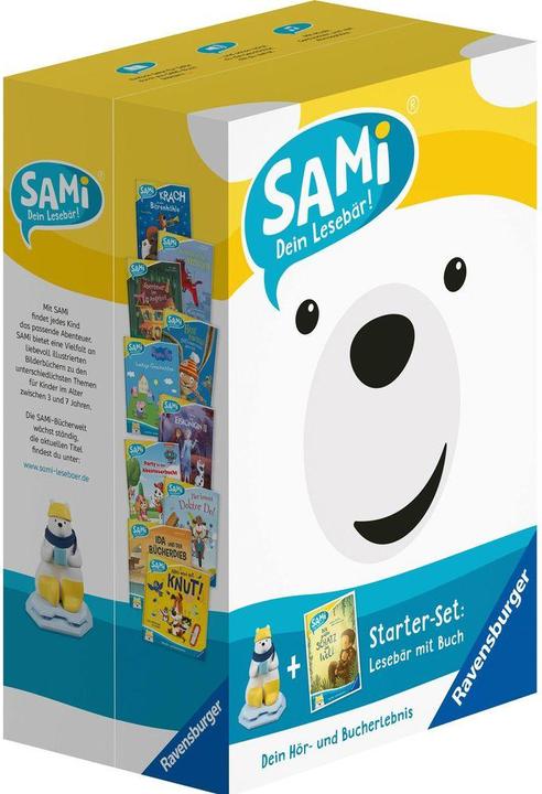 Produktbild Ravensburger Starter-Set SAMi - dein Lesebär. Der grösste Schatz der Welt (Deutsch, Andrea Schütze, 2021)