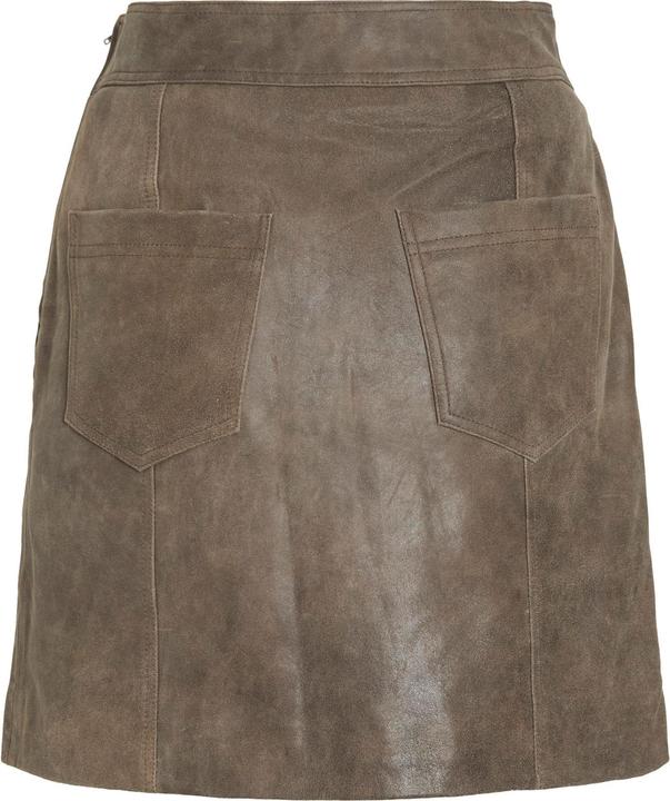 Actual product image Rouge Edit High Waist Lederminirock (42)