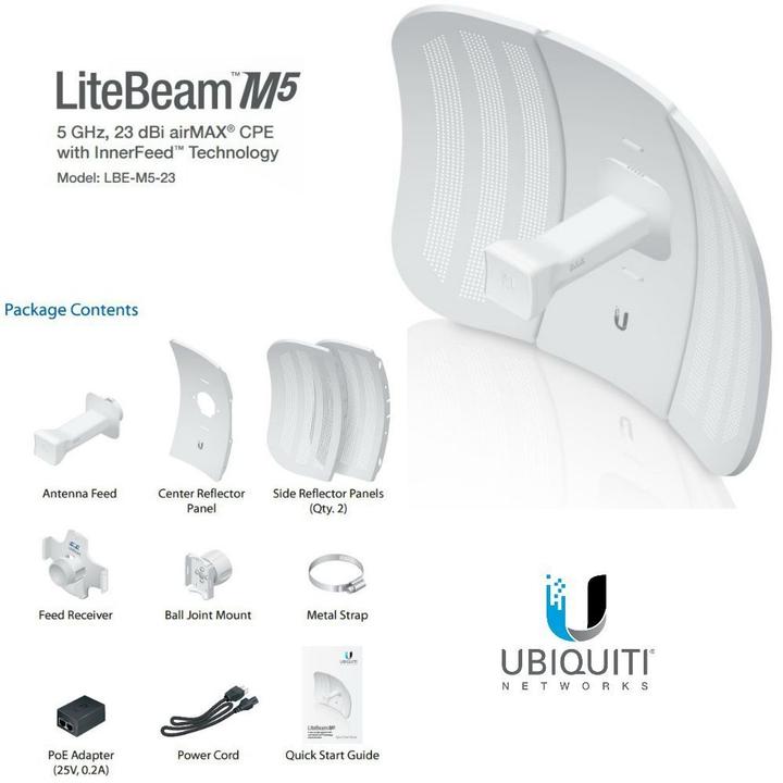 Produktbild Ubiquiti LiteBeam (100 Mbit/s)