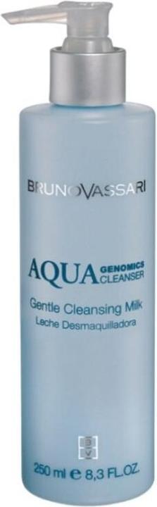 Actual product image Bruno Vassari Aqua Genomics Glycerin Cleansing Milk For Face 250 Ml (Cleansing lotion, 250 ml)