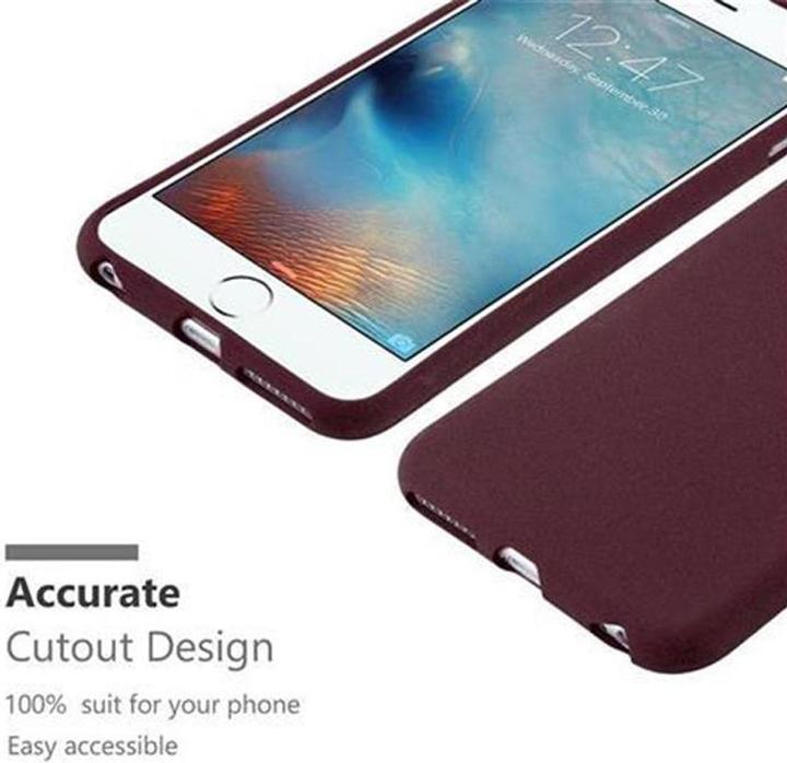 Actual product image Cadorabo TPU Frosted Cover (Apple iPhone 6)