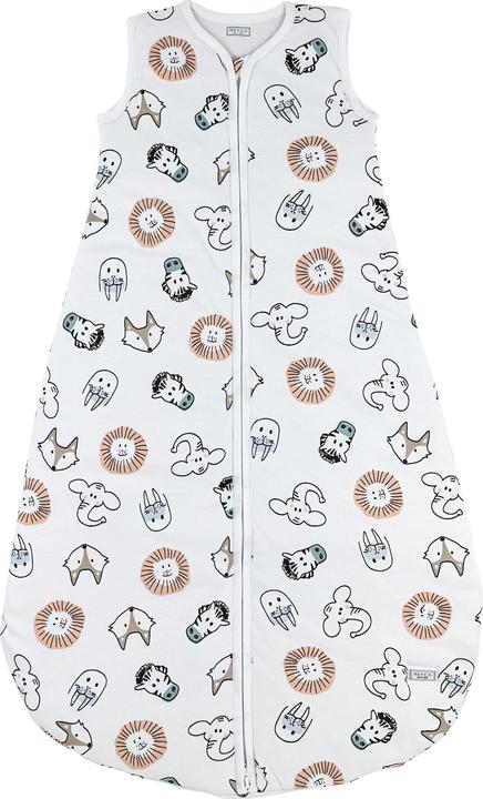 Actual product image Meyco Sleeping bag jersey padded 110 cm Animal (110 cm)