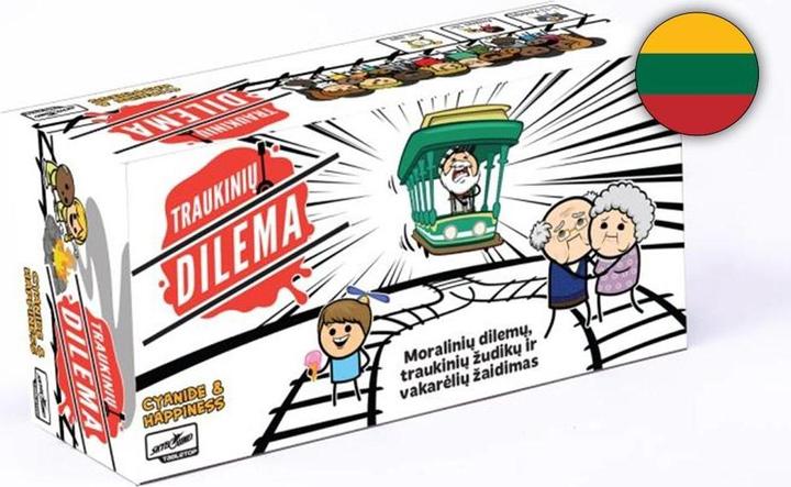 Kadabra BOARD GAME TRAUKINIŲ DILEMA LT 56126
