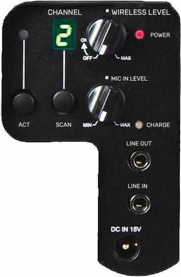 Produktbild Mipro MA-101B mobiler Lautsprecher mit Funk-Sender und Headset