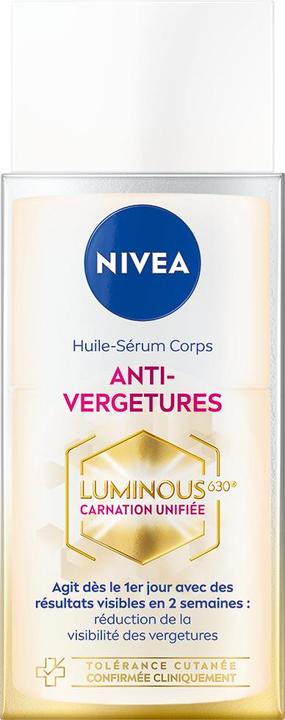 Produktbild NIVEA Luminous Body Öl-Serum Anti-Dehnungsstreifen (Körperöl, 100 ml)
