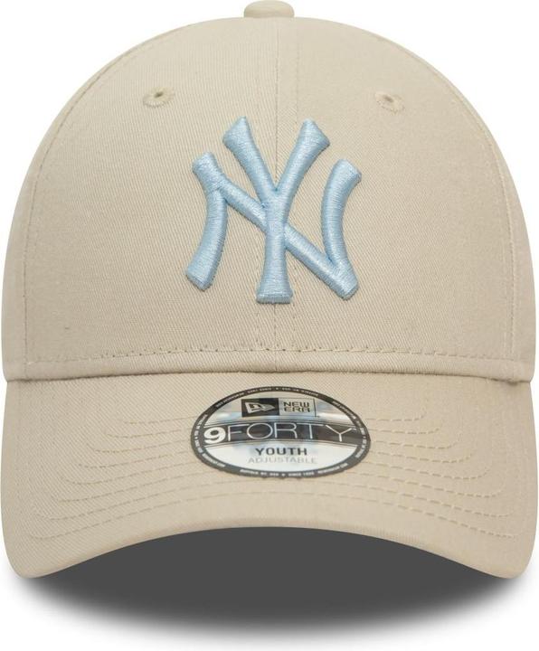 Actual product image New Era 9Forty Enfants Cap - New York Yankees stone / sky (54, 55, 56)