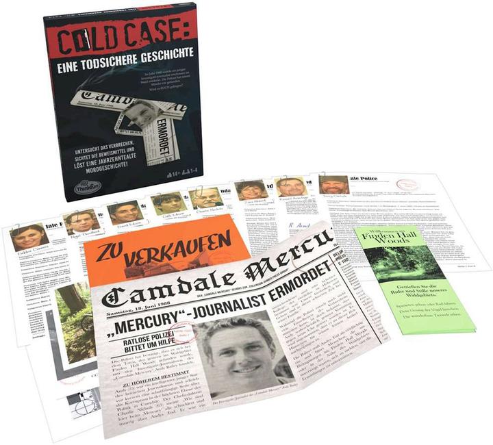 Produktbild Thinkfun Cold Case: Eine todsichere Geschichte (Deutsch)