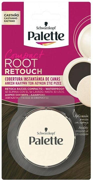 Schwarzkopf Tinte Pelo Palette Retoca Raices Casta?o