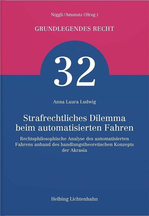 Produktbild Strafrechtliches Dilemma beim automatisierten Fahren (Deutsch, Anna Laura Ludwig, 2025)