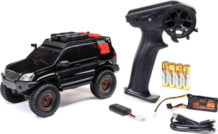 Actual product image Axial Scale Crawler SCX24 Lexus GX470, Black RTR 1:24 (RTR Ready-to-Run)