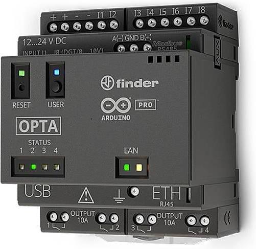 Actual product image Finder Opta Advanced 8A.04.9.024.8320 PLC communication module 12 V/DC, 24 V/DC