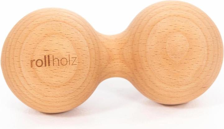 Rollholz Double ball beech (7cm)